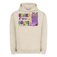 Pigment French Oak shake your bootie mardi gras Urban Hoodie - MaliasSmallBusiness