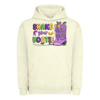 Pigment Pistachio shake your bootie mardi gras Urban Hoodie - MaliasSmallBusiness