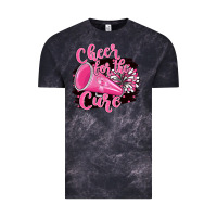 Cloud Black Cheer For The Cure Vintage Tee - BarkalooDesign