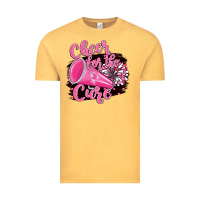 Vintage Mustard Cheer For The Cure Vintage Tee - BarkalooDesign
