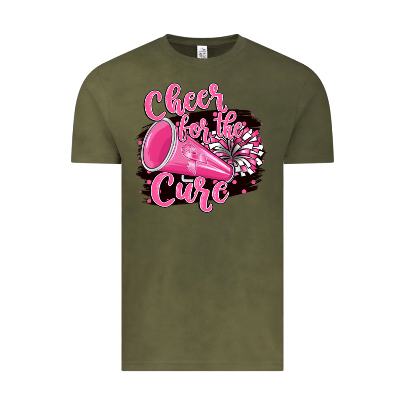 Cheer For The Cure Vintage Tee by BarkalooDesign | Teevron