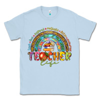 Dusty Blue teacher life Classic Tee - texasbilliewilder