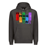 Smoke y'all means all y'all Premium Hoodie - MaliasSmallBusiness