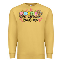 Antique Gold spirit lead me Premium Sweatshirt - Artiststas
