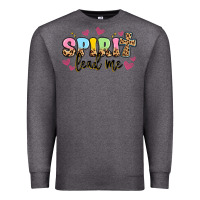 Charcoal Heather spirit lead me Premium Sweatshirt - Artiststas