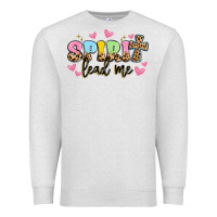 Oatmeal Heather spirit lead me Premium Sweatshirt - Artiststas
