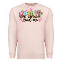 Pale Pink spirit lead me Premium Sweatshirt - Artiststas