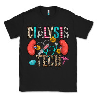 Black dialysis tech Classic Tee - Zillion Design Studio