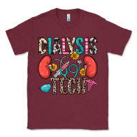 Burgundy dialysis tech Classic Tee - Zillion Design Studio