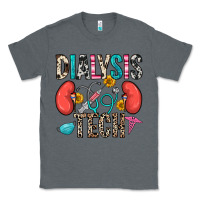 Charcoal Heather dialysis tech Classic Tee - Zillion Design Studio