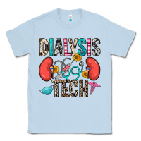 Dusty Blue dialysis tech Classic Tee - Zillion Design Studio