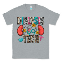 Heather Grey dialysis tech Classic Tee - Zillion Design Studio