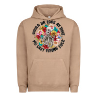 Pigment Burro would ya look at that my last flying fuck Urban Hoodie - MaliasSmallBusiness