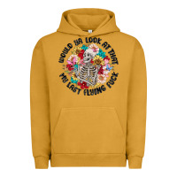 Pigment Peanut Butter would ya look at that my last flying fuck Urban Hoodie - MaliasSmallBusiness
