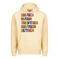 Pina Colada lgbtq pronouns Premium Hoodie - MaliasSmallBusiness