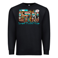 Black lpn licensed practical nurse Premium Sweatshirt - JahusDesignShop