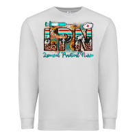 Dove Grey lpn licensed practical nurse Premium Sweatshirt - JahusDesignShop