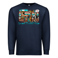 Navy lpn licensed practical nurse Premium Sweatshirt - JahusDesignShop