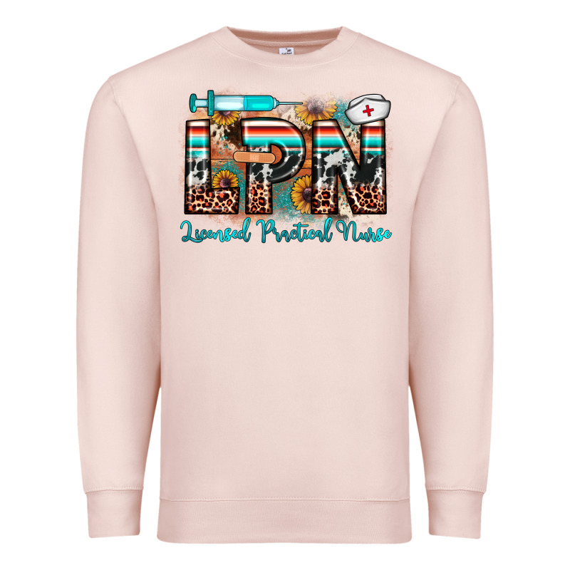 Lpn Licensed Practical Nurse Premium Sweatshirt by JahusDesignShop | Teevron