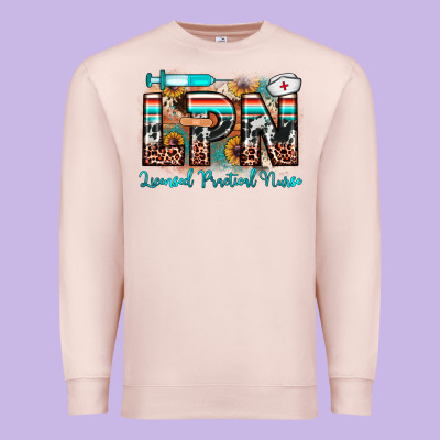 Lpn Licensed Practical Nurse Premium Sweatshirt Designed By Jahusdesignshop