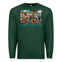 Sports Green lpn licensed practical nurse Premium Sweatshirt - JahusDesignShop