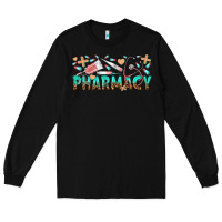 Black pharmacy Long Sleeve Tee - texasbilliewilder