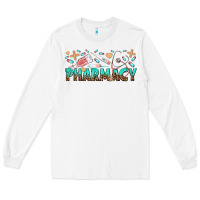 White pharmacy Long Sleeve Tee - texasbilliewilder