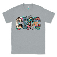Heather Grey cscc cutaneous squamous cell cancer Classic Tee - Zillion Design Studio