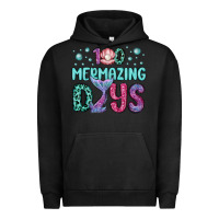 Pigment Black 100 mermazing days Urban Hoodie - MaliasSmallBusiness