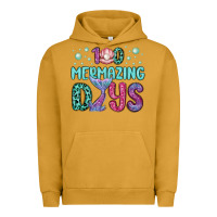 Pigment Peanut Butter 100 mermazing days Urban Hoodie - MaliasSmallBusiness