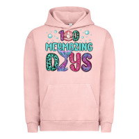 Pigment Salmon 100 mermazing days Urban Hoodie - MaliasSmallBusiness