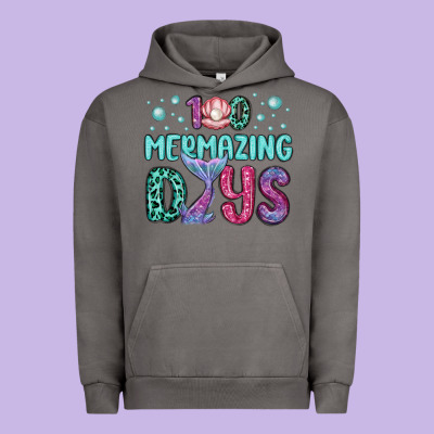 100 Mermazing Days Urban Hoodie Designed By Maliassmallbusiness