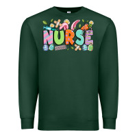 Sports Green easter nurse Premium Sweatshirt - Artiststas