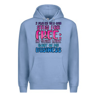 Colony Blue 2 places you can stay for free in your lane and ou Premium Hoodie - MaliasSmallBusiness