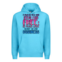 Ocean Blue 2 places you can stay for free in your lane and ou Premium Hoodie - MaliasSmallBusiness