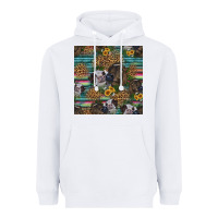 White western two cute heifers seamless pattern Heavyweight Hoodie - HRA Design Shop