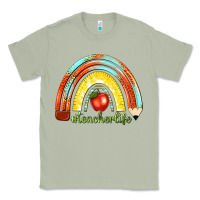 Matcha teacher life with rainbow Classic Tee - texasbilliewilder