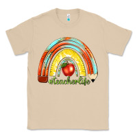 Mushroom teacher life with rainbow Classic Tee - texasbilliewilder