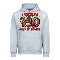 I Tackled 100 Days Of School Urban Hoodie | Teevron