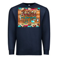 Navy nurse in progress Premium Sweatshirt - JahusDesignShop