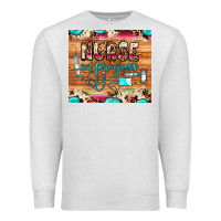 Oatmeal Heather nurse in progress Premium Sweatshirt - JahusDesignShop