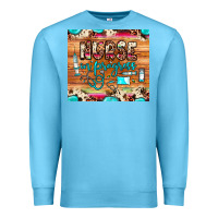 Ocean Blue nurse in progress Premium Sweatshirt - JahusDesignShop