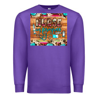Purple nurse in progress Premium Sweatshirt - JahusDesignShop