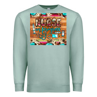 Seafoam nurse in progress Premium Sweatshirt - JahusDesignShop