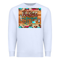 White nurse in progress Premium Sweatshirt - JahusDesignShop