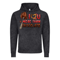 I Love You More Than Chocolate Vintage Hoodie | Teevron