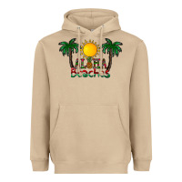Mushroom aloha beaches Heavyweight Hoodie - CowhideDigitalArt