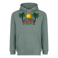 Sage aloha beaches Heavyweight Hoodie - CowhideDigitalArt