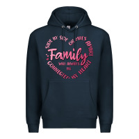 Navy family Premium Hoodie - MaliasSmallBusiness