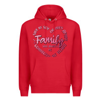Red family Premium Hoodie - MaliasSmallBusiness